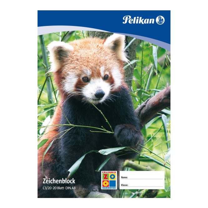 Pelikan Zeichenblock A3 20 Blatt, TCF-100g-m²