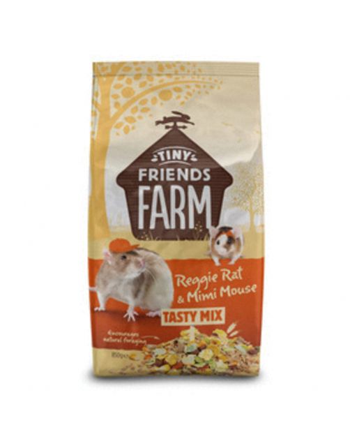 Tiny Friends Farm Reggie Rat & Mimi Mouse - Rattenvoer