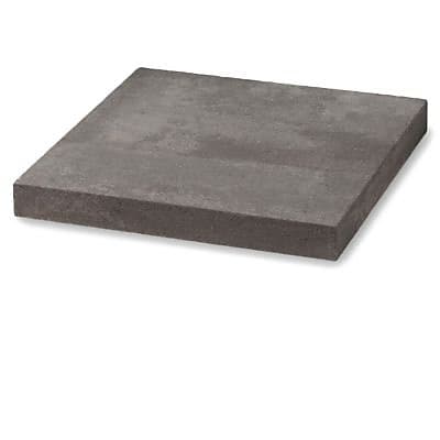 Chapeau de pilier plat marbre gris 50 x 50 cm