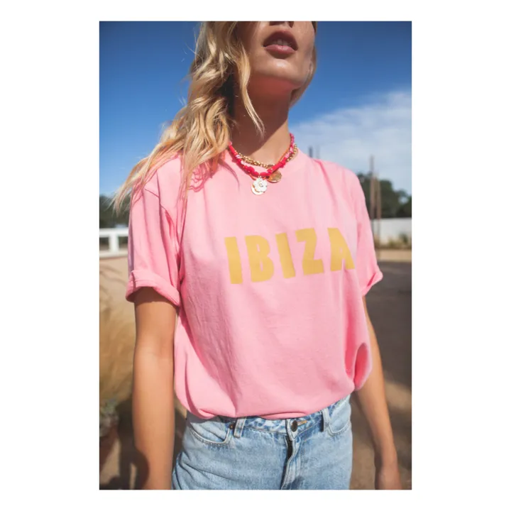 Marlot Paris T-Shirt Coton Bio Jil - Collection Femme | Rose bonbon