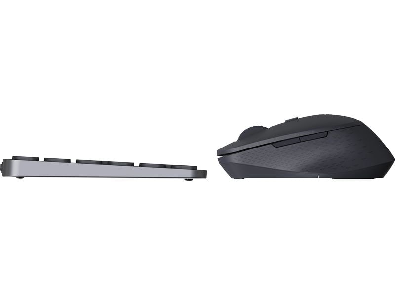Rapoo Tastatur-Maus-Set 9810M ultraslim Kabelloses Desktop-Set mit Bluetooth 5.0