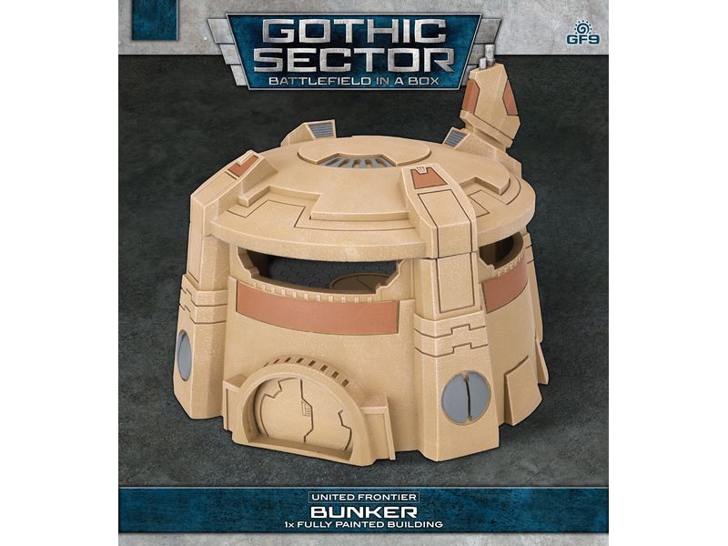 Gale Force Nine Gelände Gothic Sector: United Frontier Bunk Vorbemaltes Gelände für Miniaturen-Spiele