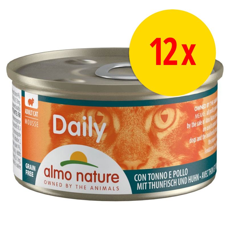 Lot Almo Nature Daily 12 x 85 g