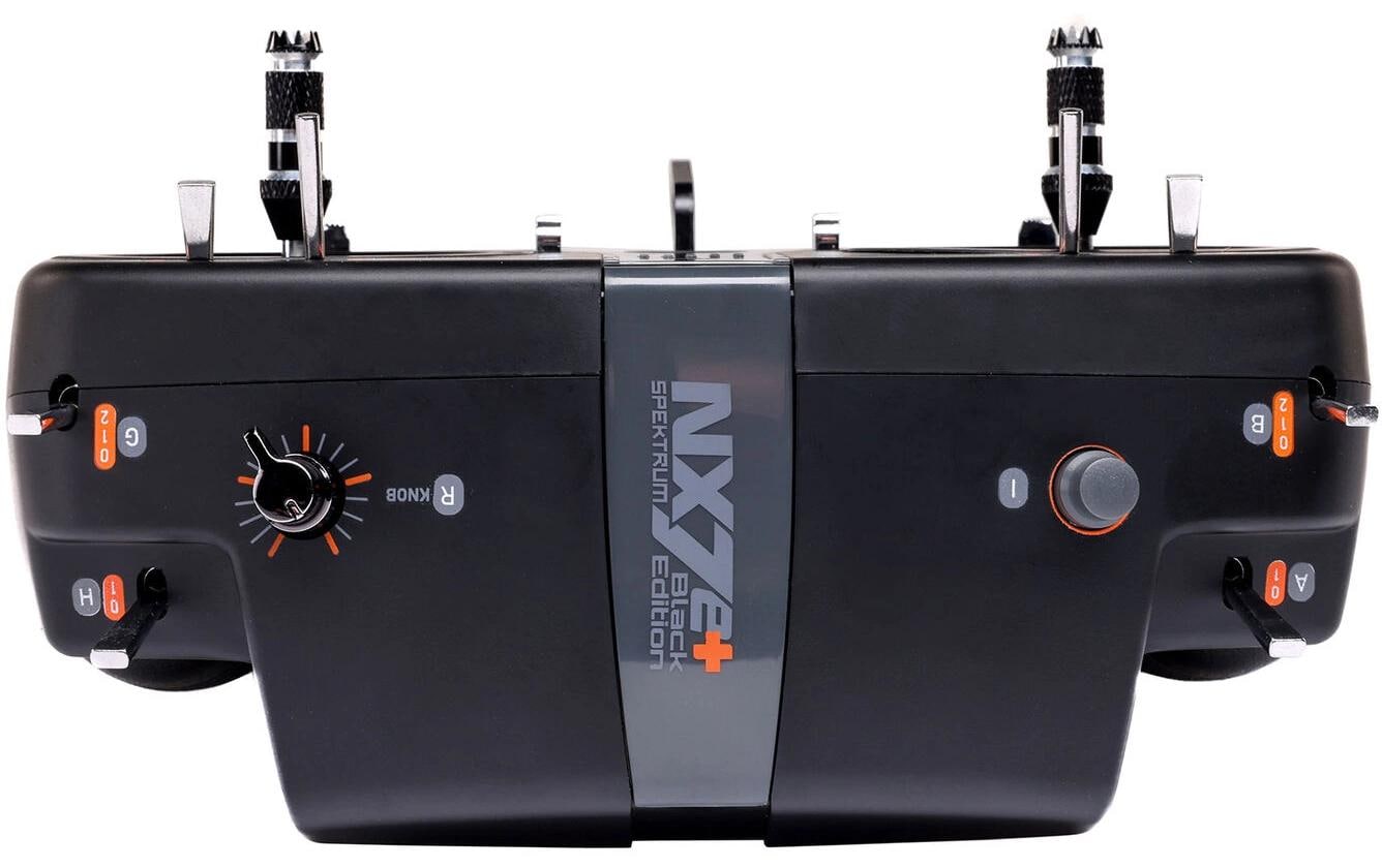 Fernsteuerung NX7e+ Black Edition DSMX, 14 Kanal<br>Professioneller 14 Kanal Sender für Flugmodelle