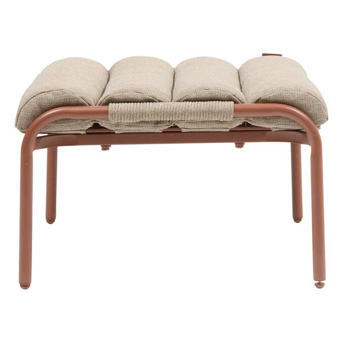 Fauteuil relax de jardin SOLANI Acajou