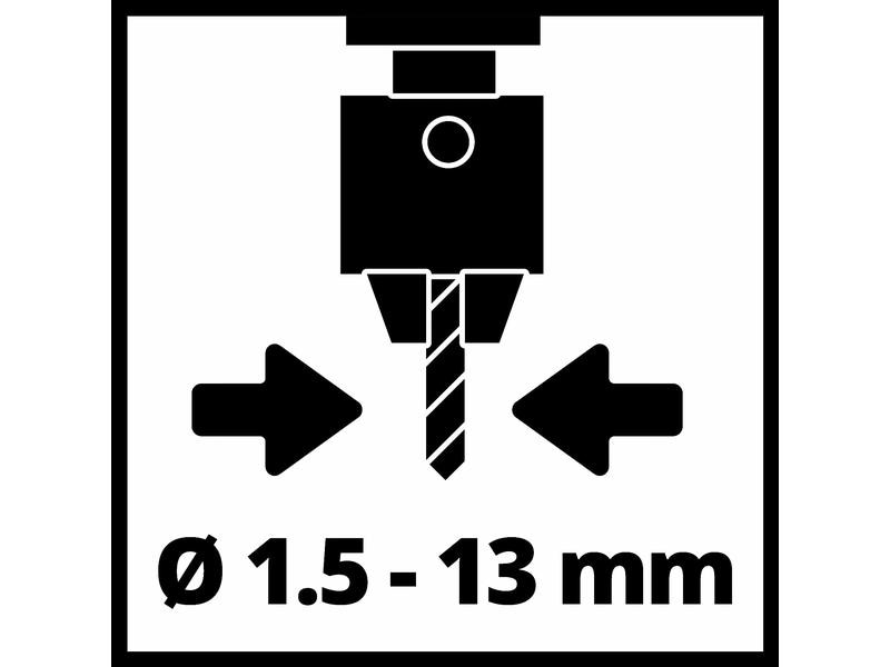 Einhell Säulenbohrmaschine TC-BD 450 Ständerbohrmaschine mit neig- und drehbarem Bohrtisch