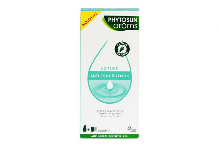 Lotion anti-poux 60ml & peigne