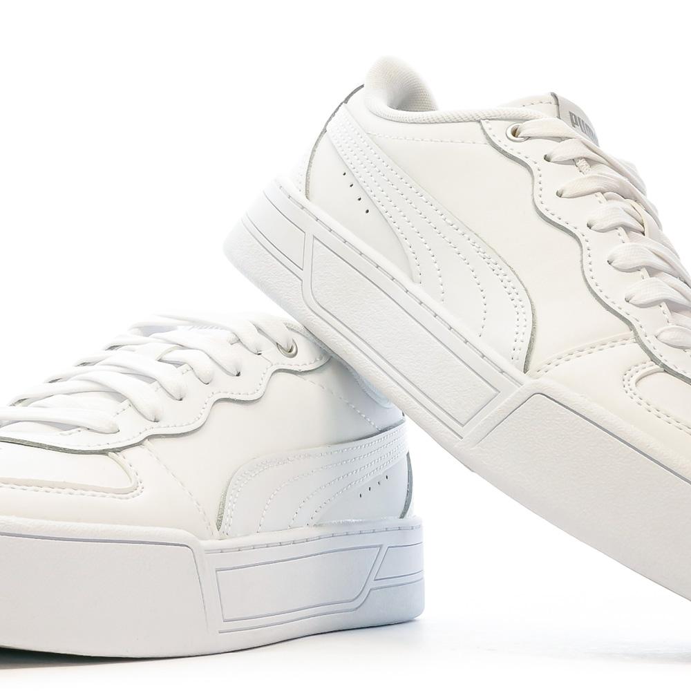 Puma Baskets Blanches Femme Puma Skye
