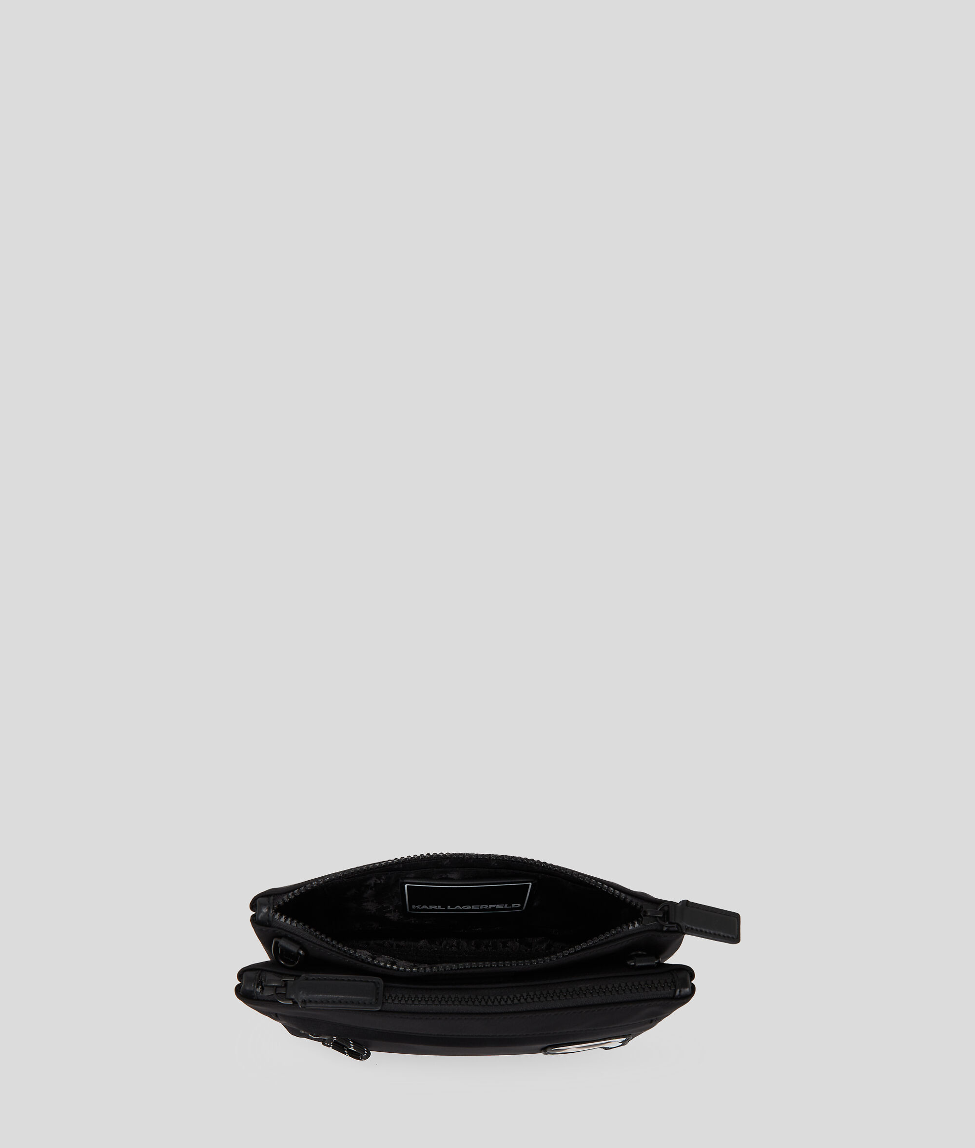 DOUBLE POCHETTE BANDOULIÈRE K/IKONIK EN NYLON