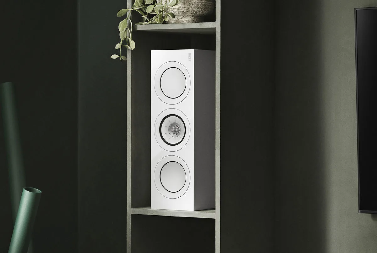 KEF R6 Meta Blanc laqué Enceintes centrales