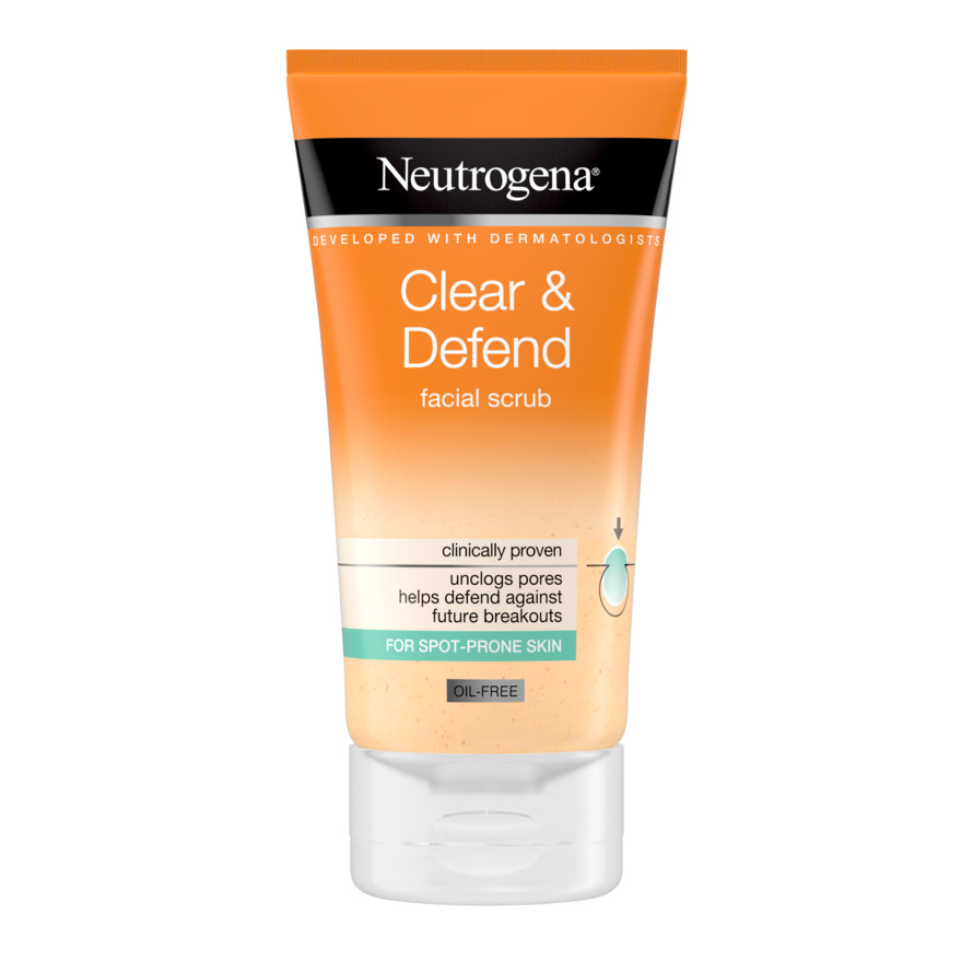 Neutrogena Clear & Defend Facial Scrub 150 ml
