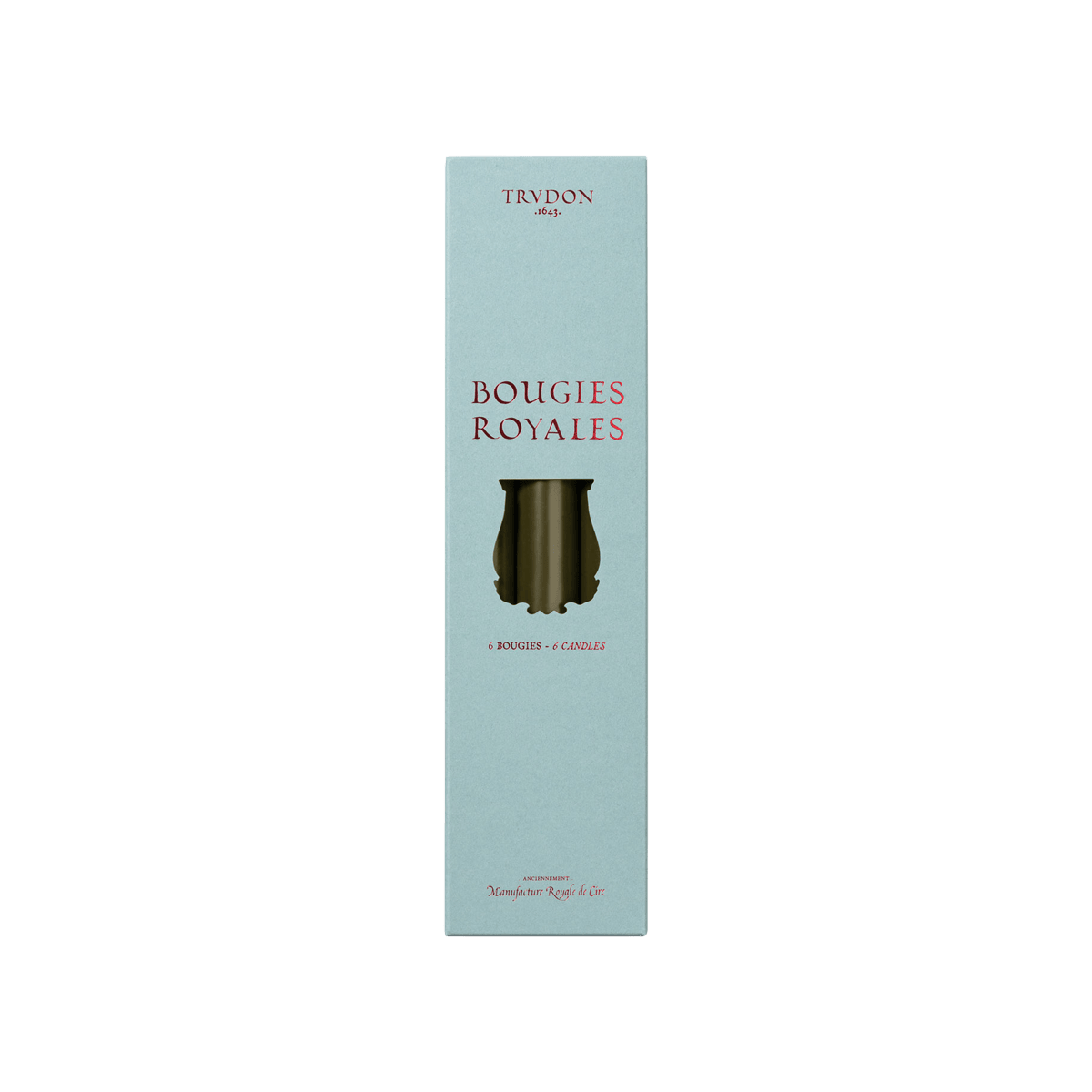 Taper Candles Royales White