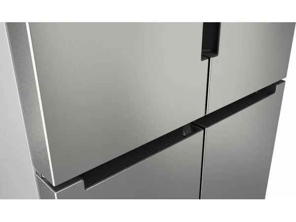 Bosch Serie | 4 KFN96VPEA - Køleskab/fryser - side-by-side - bredde: 91 cm - dybde: 73.1 cm - højde: 183 cm - 605 liter - Klasse E