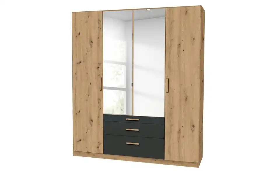 Drehtürenschrank Mosbach 4 Stück 181 cm