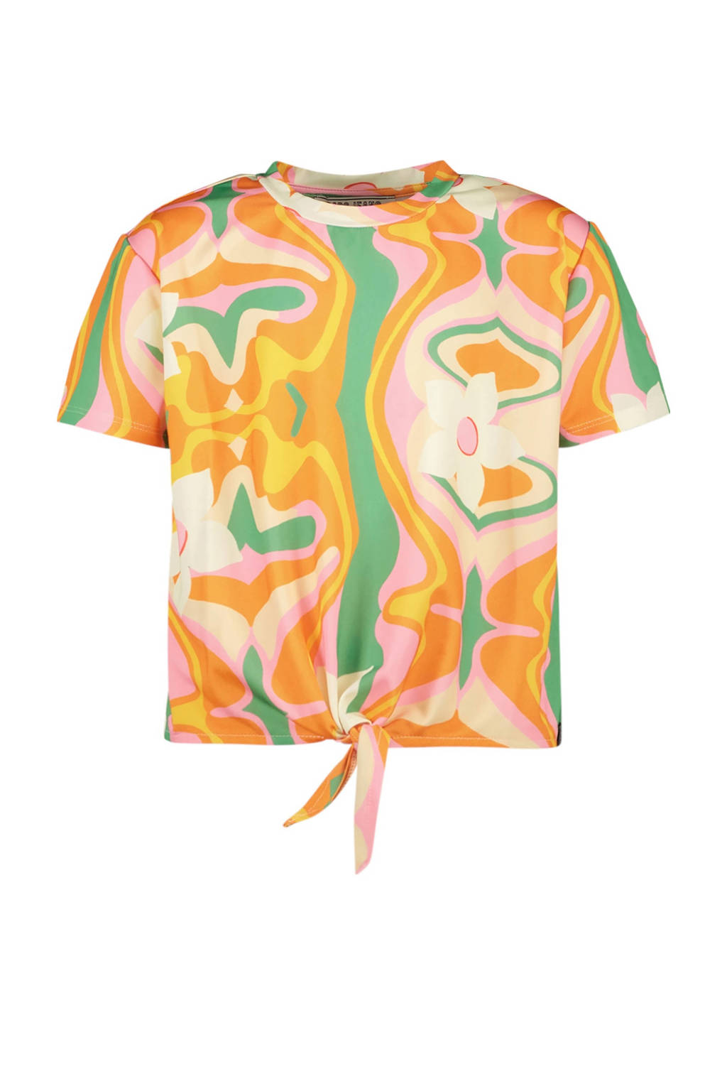 Cars tie-dye T-shirt SETU oranje/groen