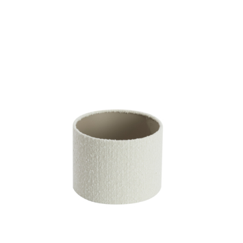 Lampenkap Bolero wit  Ø20 x 15 cm