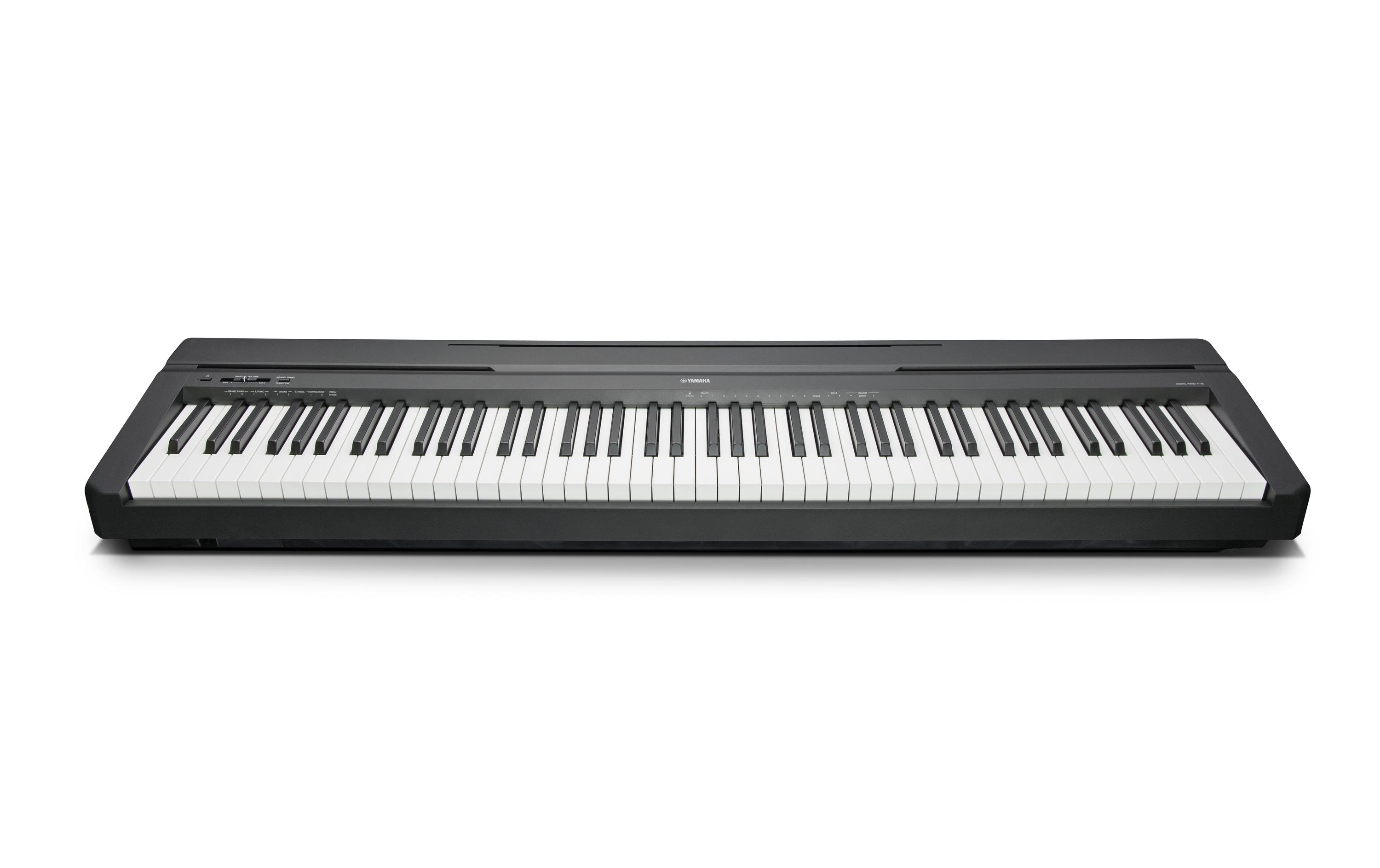 E-Piano P-45B Schwarz<br>Authentisches E-Piano mit natürlichem Spielgefühl