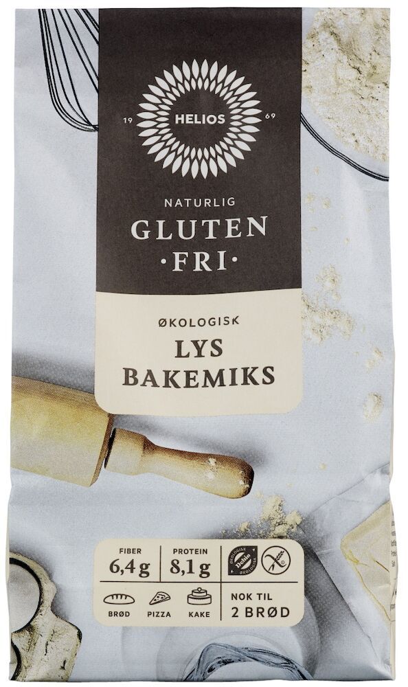 Helios glutenfri lys bakemiks