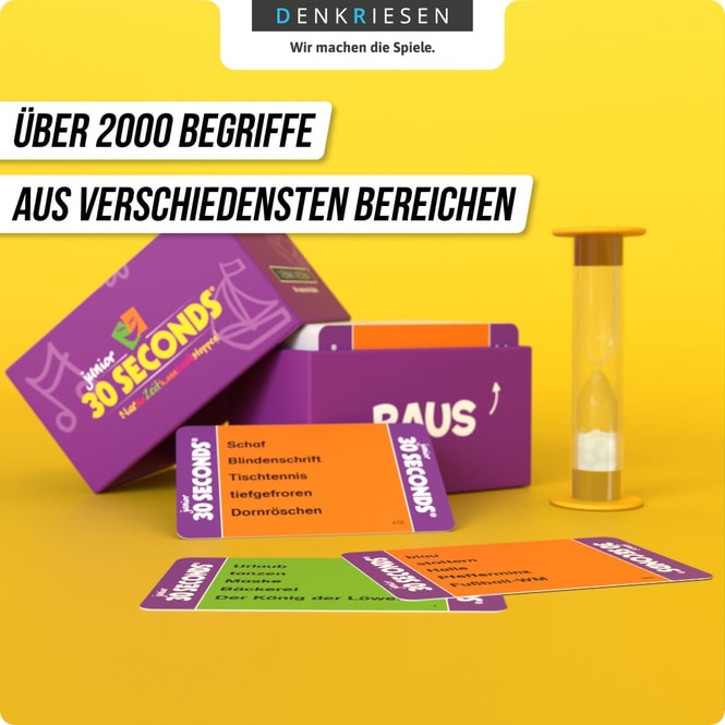 30 SECONDS®Junior - Nur die Zeit kann euch stoppen!