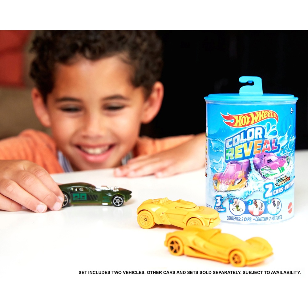 Hot Wheels 1:64 Scale Colour Reveal Fahrzeug 2er-Pack Sortiment