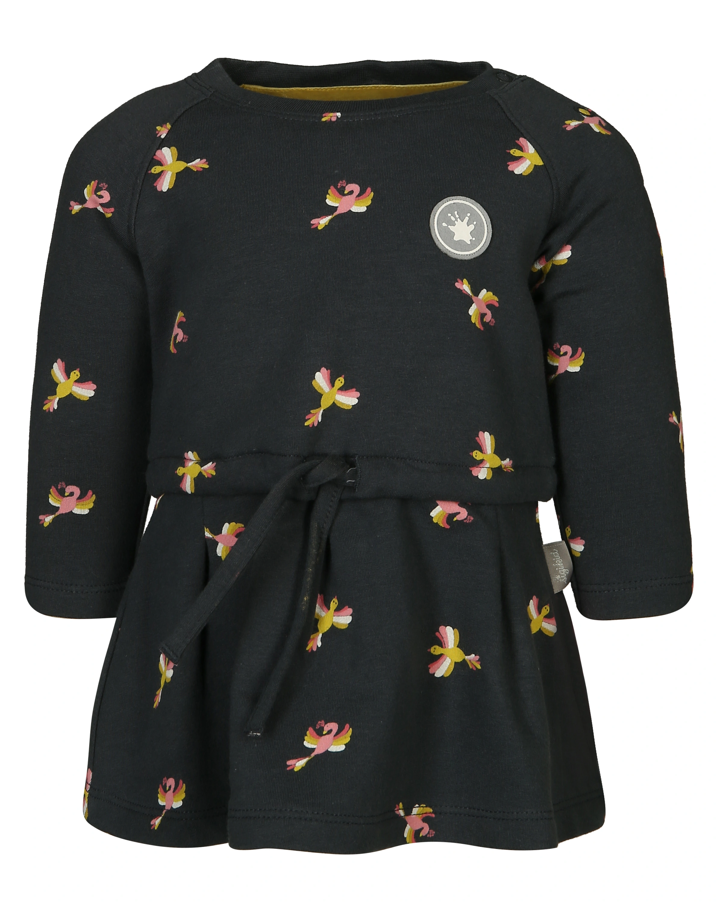 Sweat-Kleid SCHWAN - BABY in anthrazit