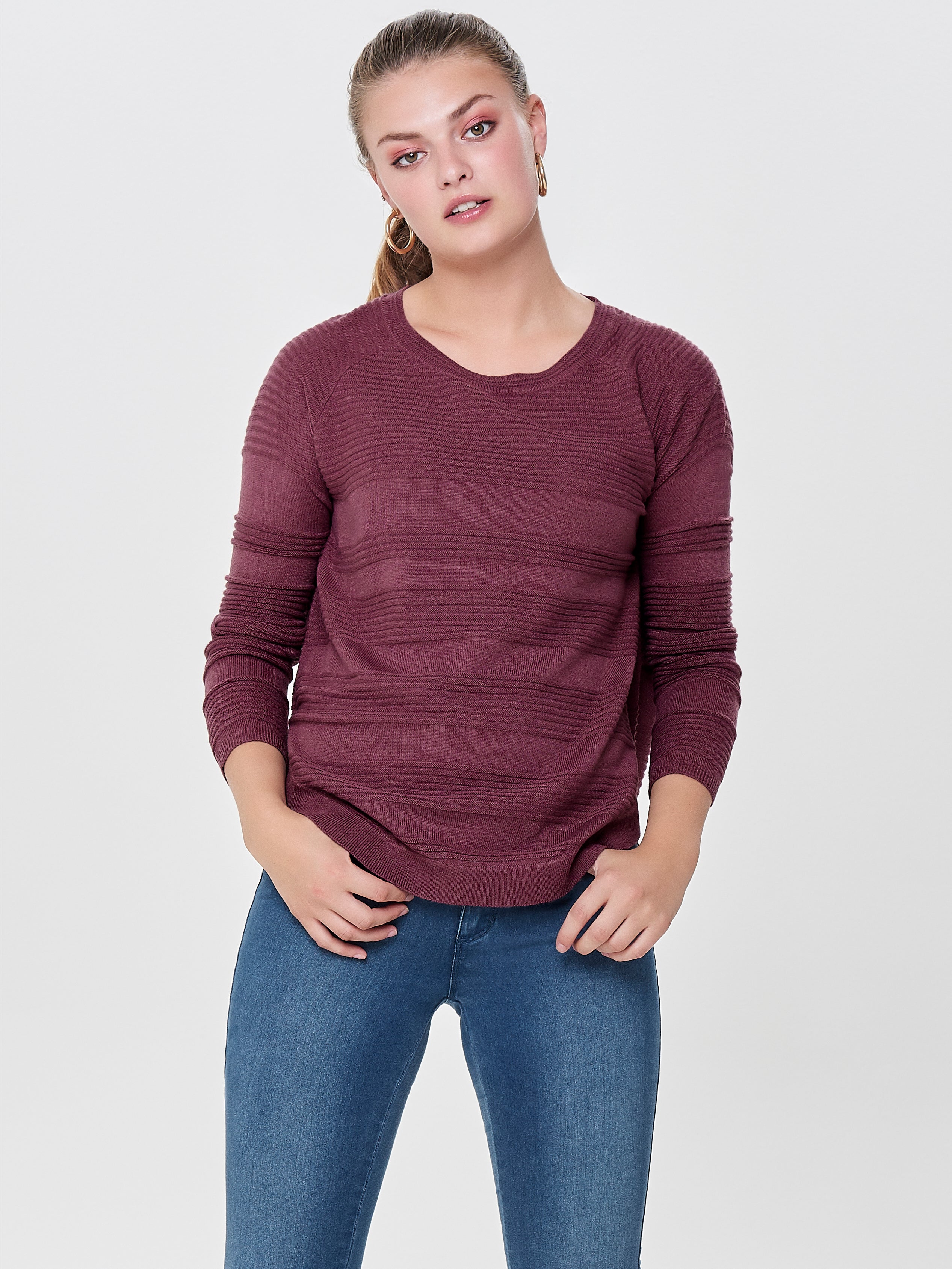 ONLCAVIAR Strickpullover Wild Ginger