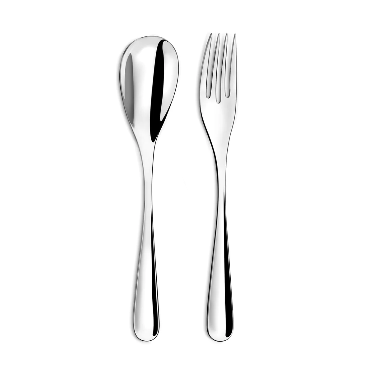 Eole - Fourchette et cuillère de service Couzon
