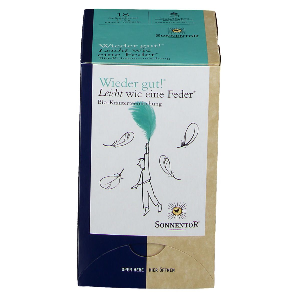 SonnentoR® Leicht wie eine Feder® Tee Wieder gut!®