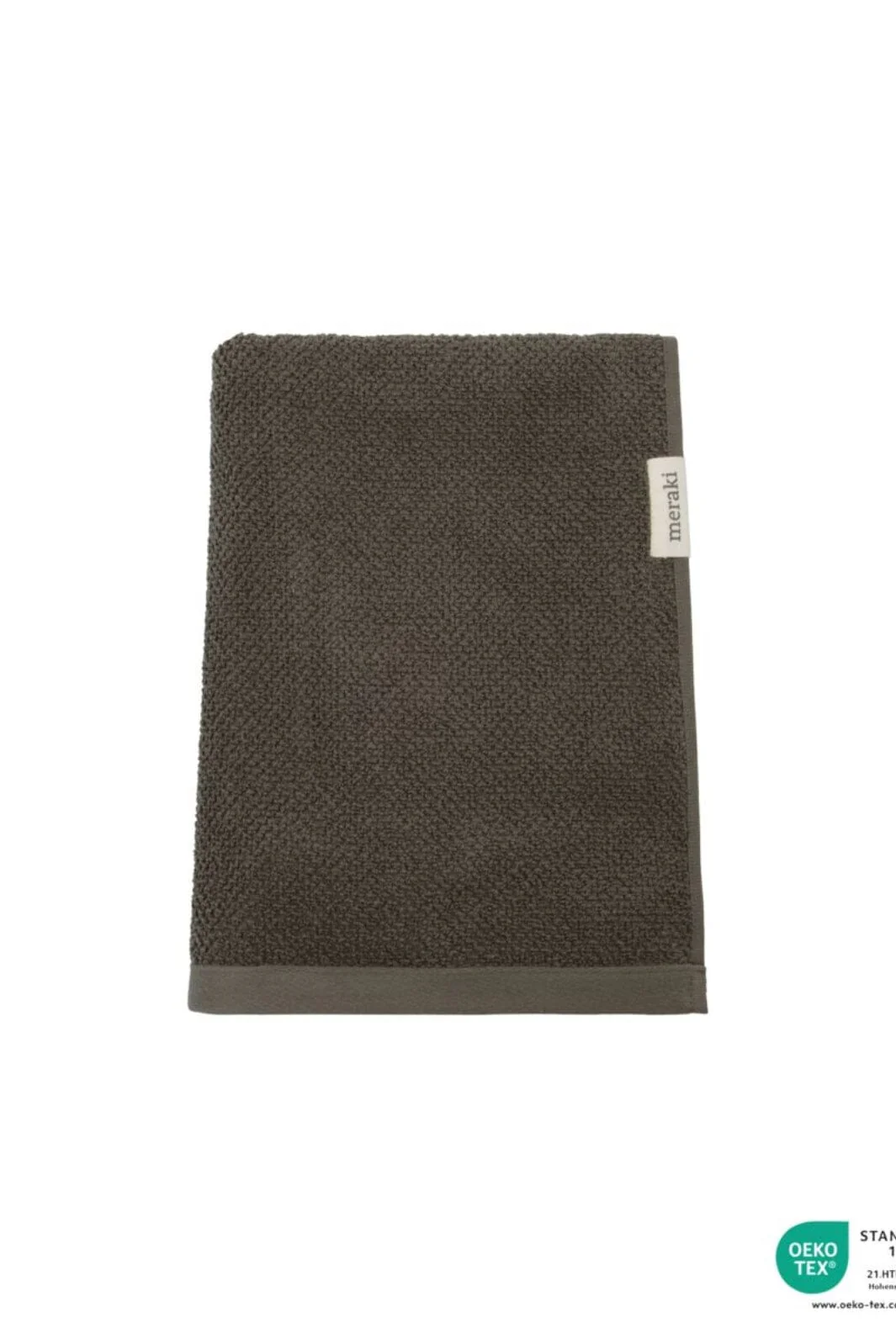 Meraki Håndklæde, Solid, 70 x 140, Army