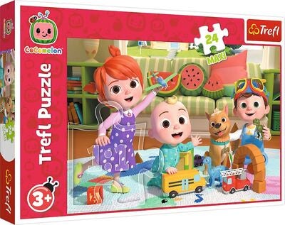 Trefl Cocomelon Maxi Puslespill 24 Brikker