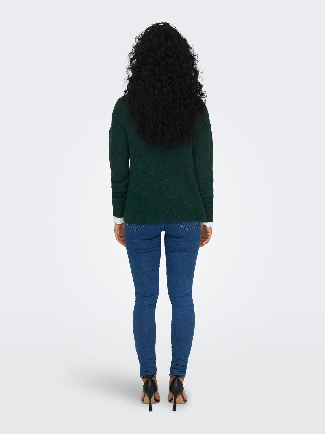 ONLCAMILLA Strickpullover Scarab