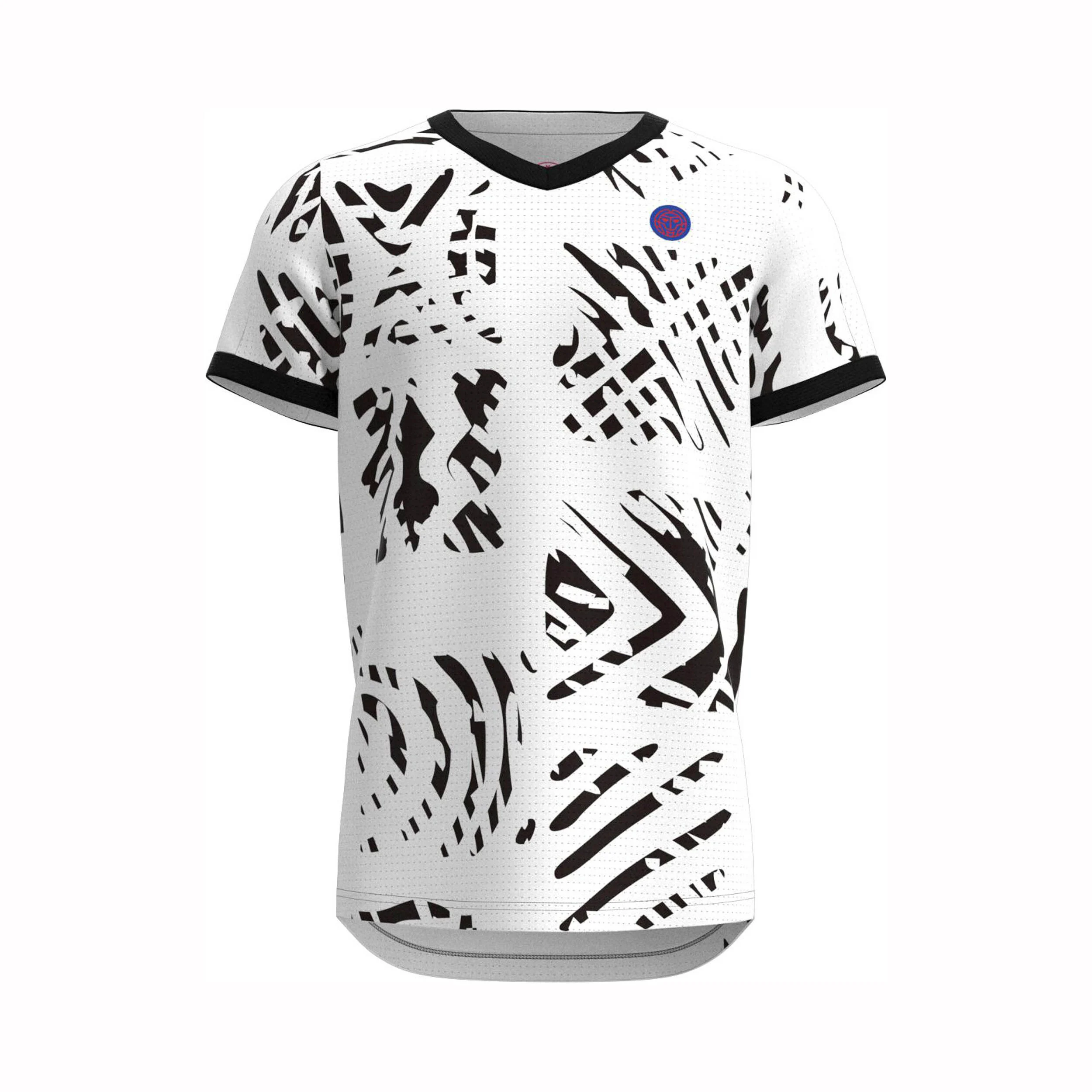 BIDI BADU Melbourne V-Neck T-shirt Garçons - Blanc , Noir