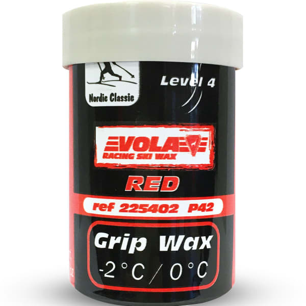 Fart de retenue VOLA GRIP WAX P42 RED