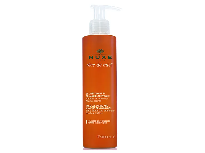 Nuxe Reve De Miel Face Cleansing & Makeup Removing Gel - Dame - 200 ml