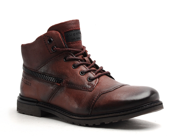 Bugatti boots bottine homme vitore 321 aou3g 3200 bordeaux