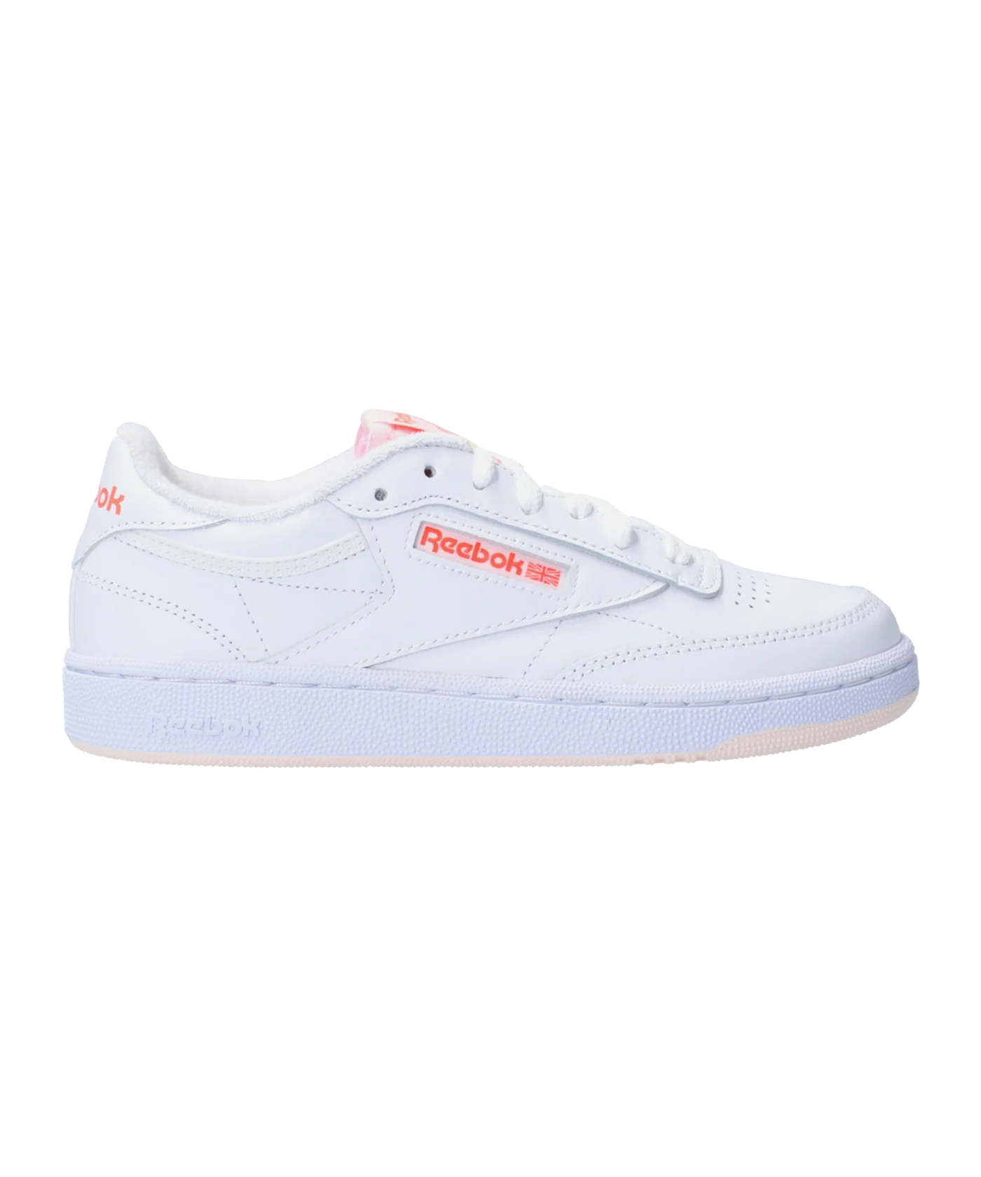 Reebok Club C 85 Damen Weiss Orange