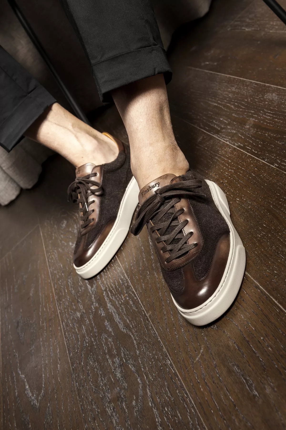 Sneakers MAGNUS Marron chiné