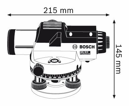 Bosch GOL 32 D Optisch nivelleertoestel in Koffer - 0601068500