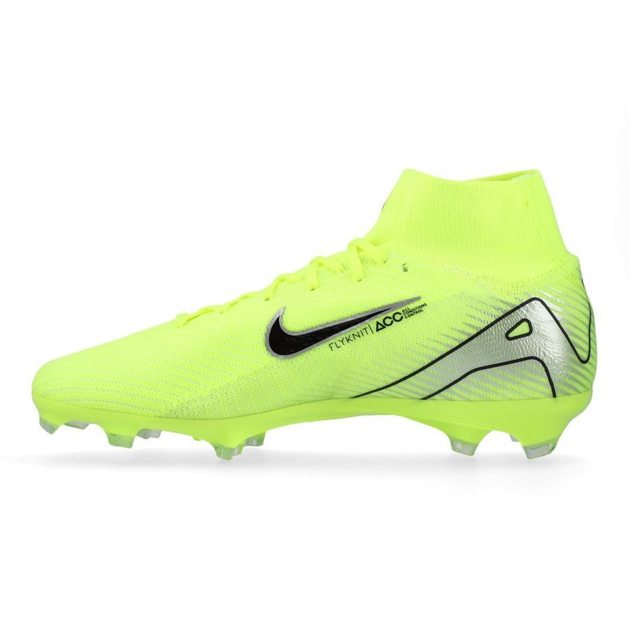 Nike Air Zoom Mercurial Superfly 10 Pro FG Mad Voltage - Jaune Fluo/Noir