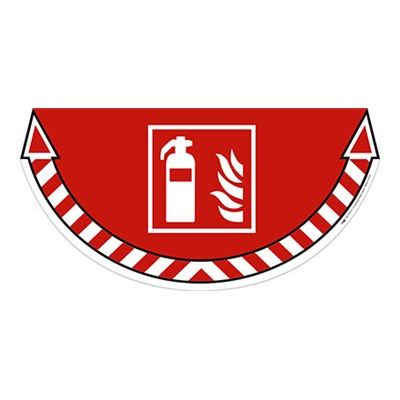 CEP Take Care - Sticker de signalisation : lutte incendie - extincteur rouge
