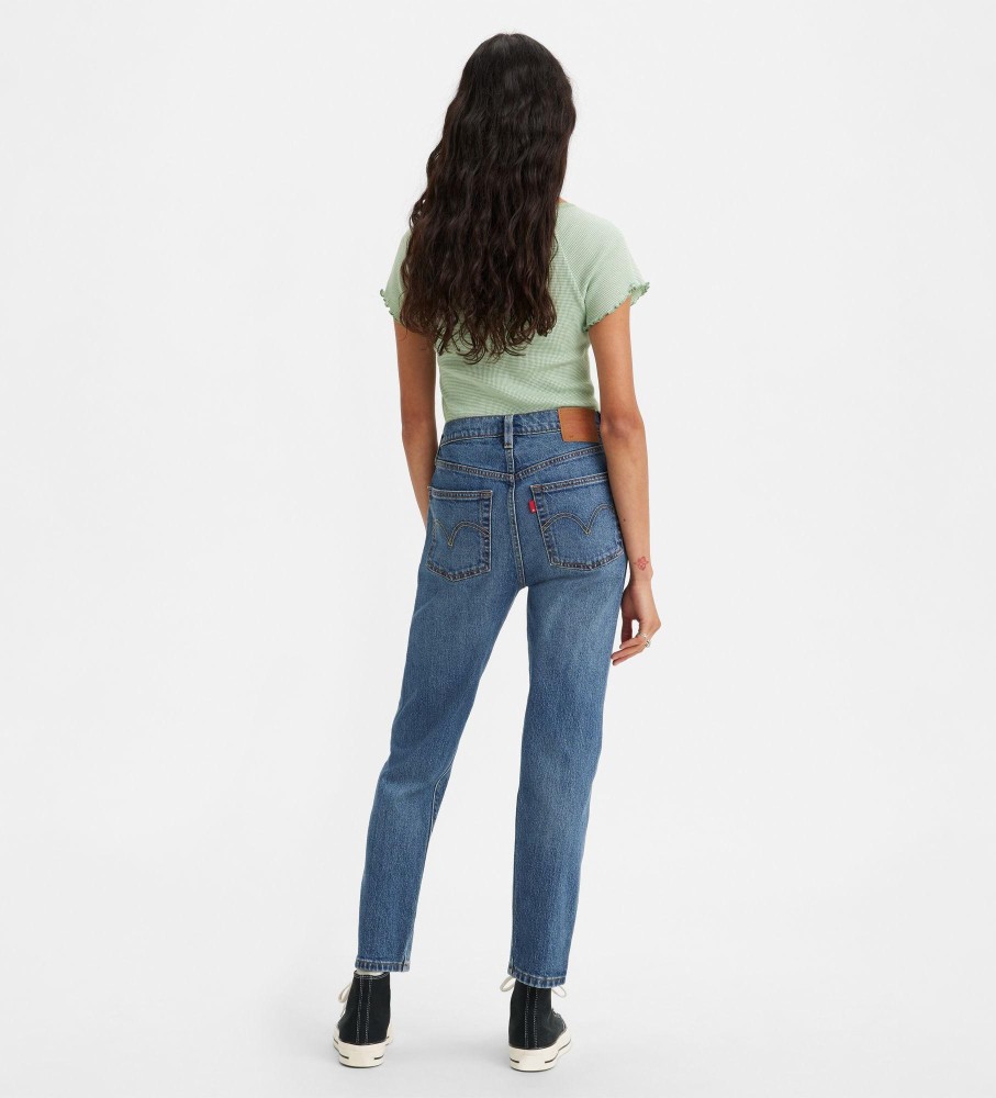 Calça jeans Levi's 501 Crop Azul Índigo Escuro