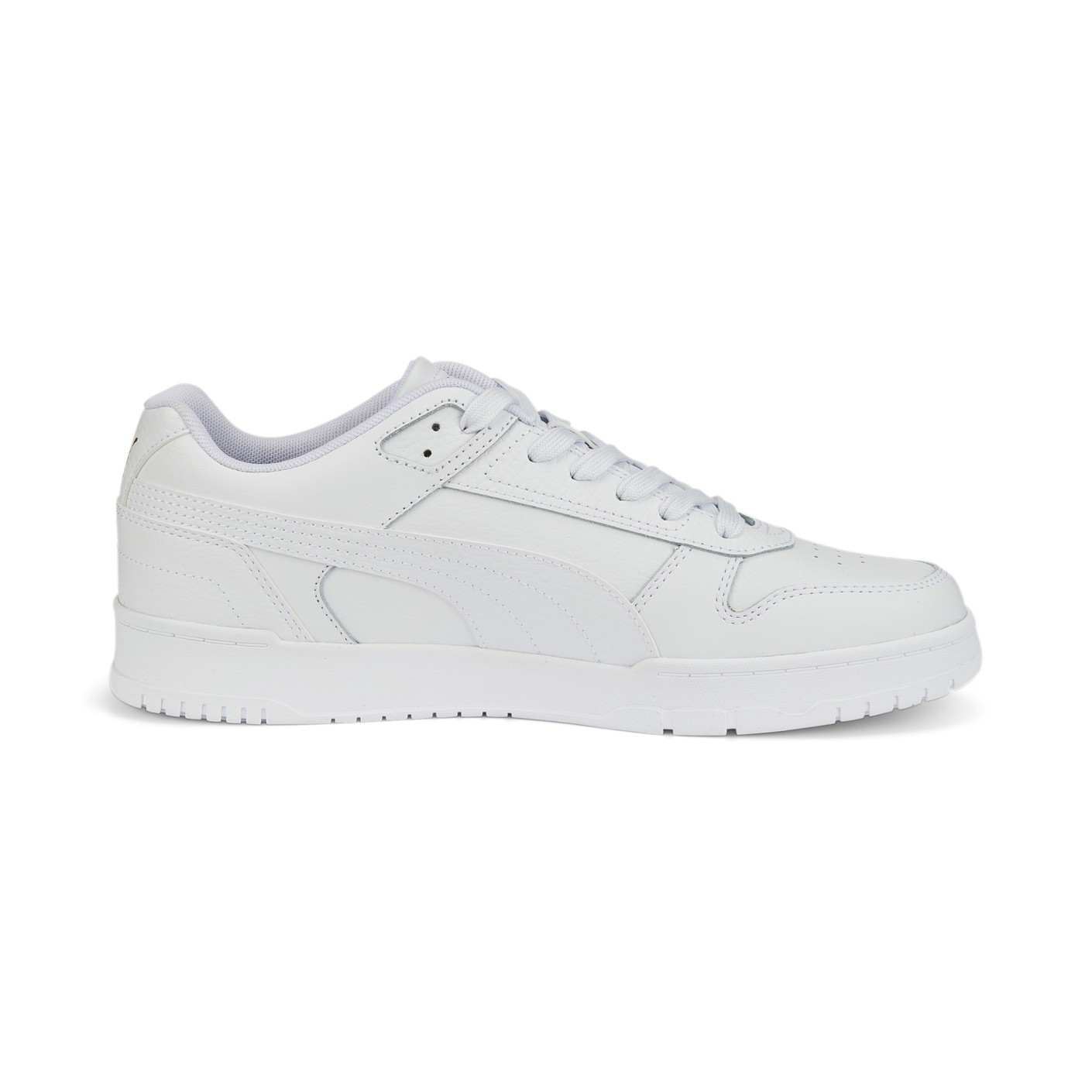 PUMA Rebound Game Low Sneakers Wit Goud