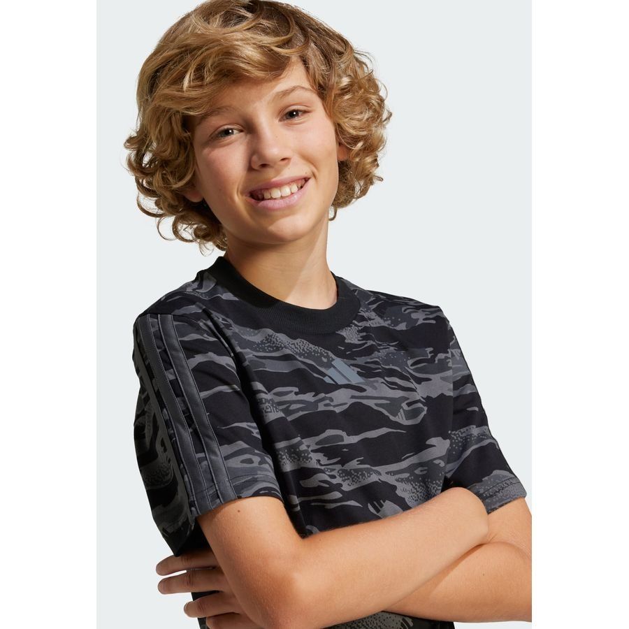 Adidas T-shirt Camo Seasonal Essentials Enfants