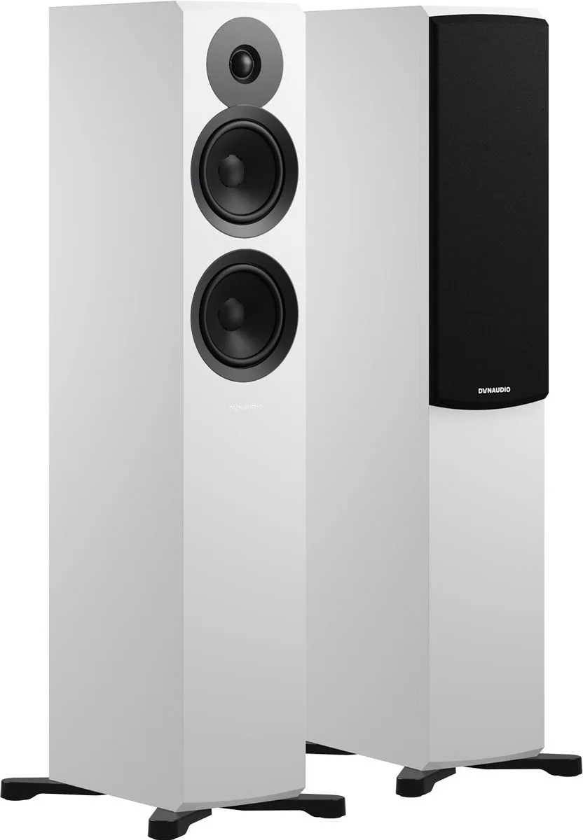 Dynaudio Emit 30 Blanc satiné (la paire) Enceintes colonne