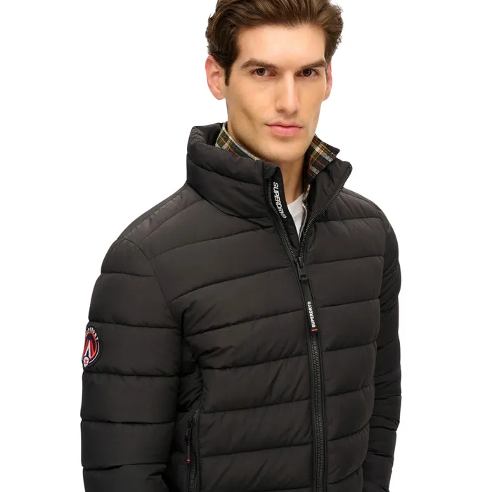 Superdry Fuji Padded Embroidered Pufferjas Heren