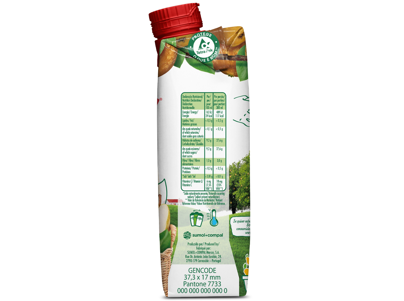 NECTAR COMPAL CLÁSSICO PERA 0.30L
