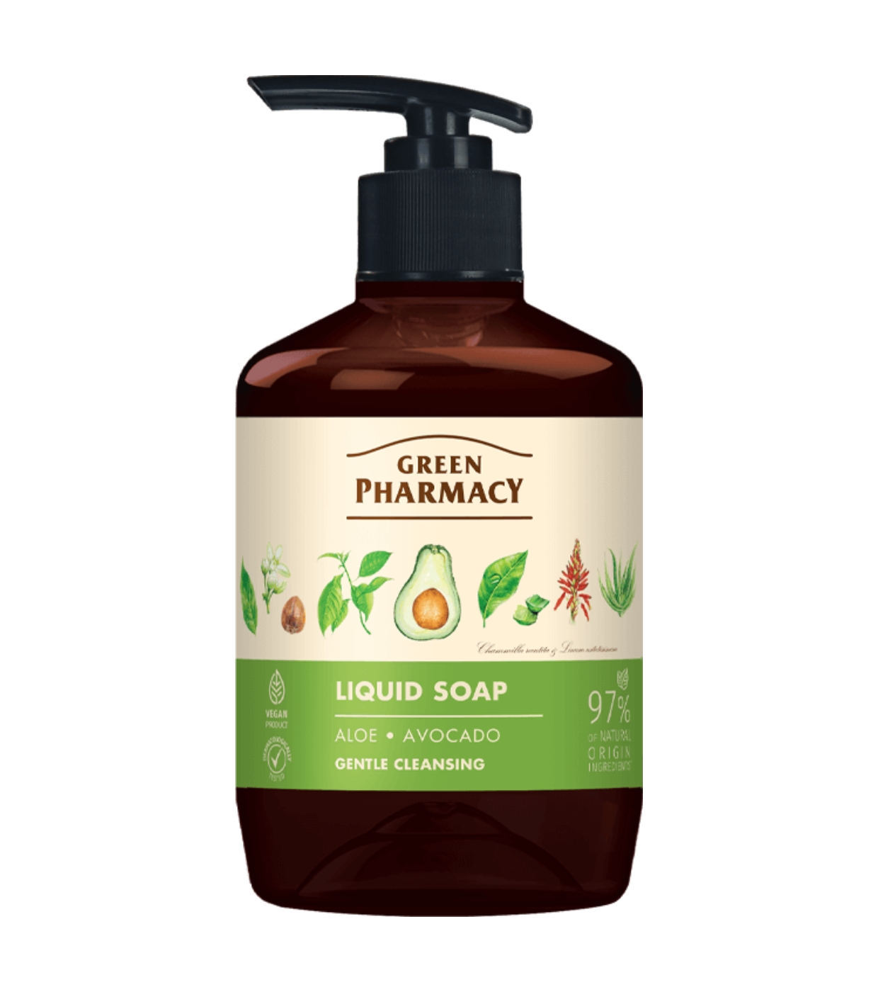 Green Pharmacy - Sabonete Líquido para Mãos - Aloe Vera e Abacate