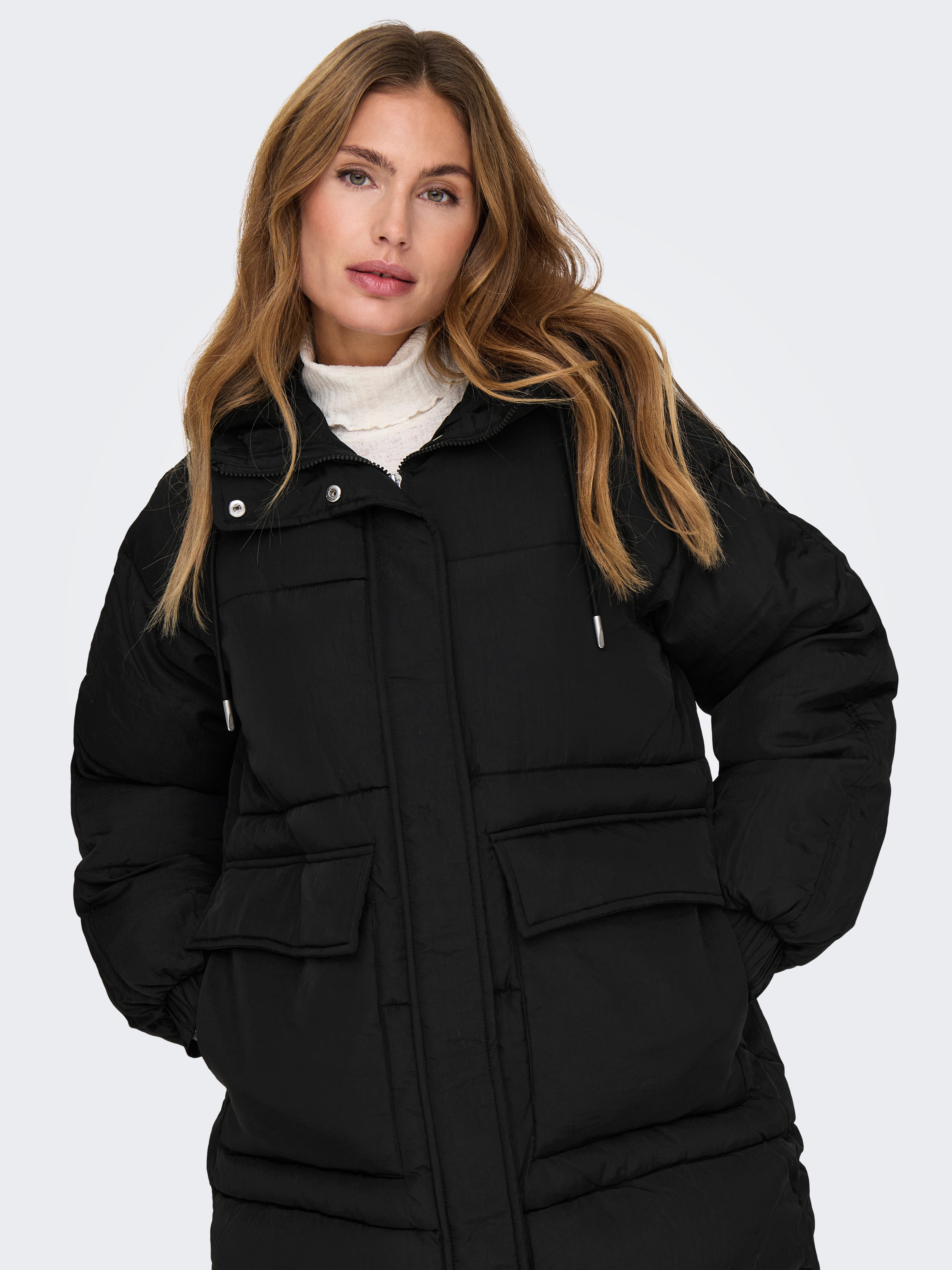 ONLFIE Steppmantel Black