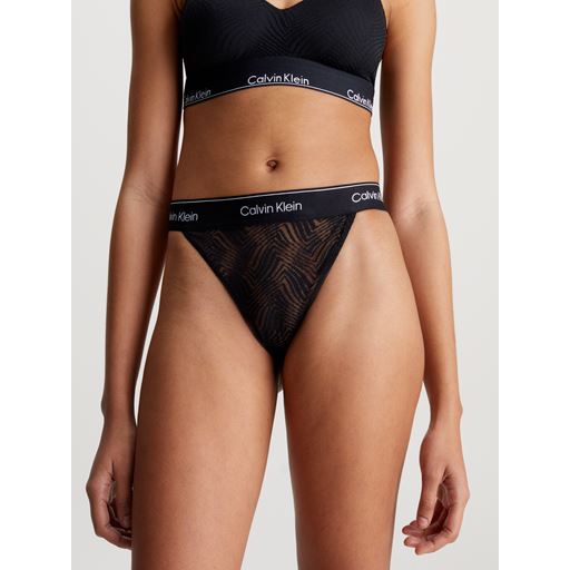 Calvin Klein String Thong, Black, XS