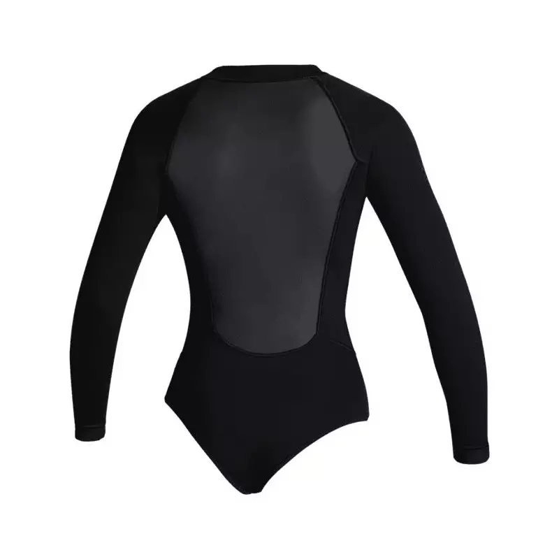 Combinaison shorty femme MYSTIC Sway Longarm 2/2mm Frontzip ´Black Serie´ Black